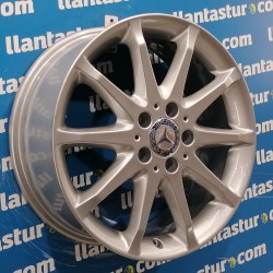 JUEGO DE LLANTAS ORIGINALES MERDECES EN 17" 2