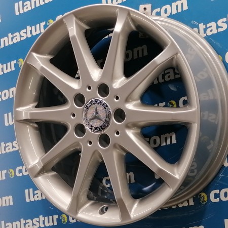 JUEGO DE LLANTAS ORIGINALES MERDECES EN 17"