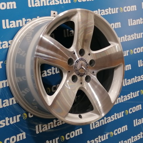 JUEGO DE LLANTAS ORIGINALES MERDECES EN 16"