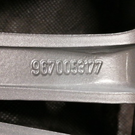 JUEGO DE LLANTAS ORIGINALES CITROEN EN 16"