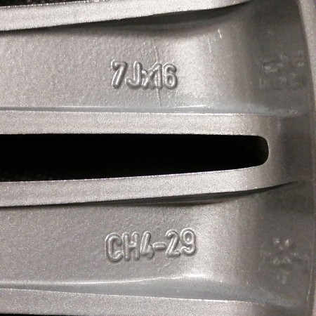 JUEGO DE LLANTAS ORIGINALES CITROEN EN 16"