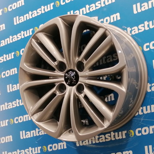 JUEGO DE LLANTAS ORIGINALES PEUGEOT EN 16"