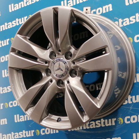 JUEGO DE LLANTAS ORIGINALES MERDECES EN 16"