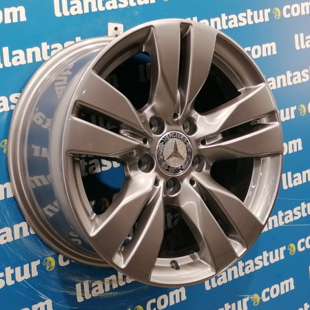 JUEGO DE LLANTAS ORIGINALES MERDECES EN 16"