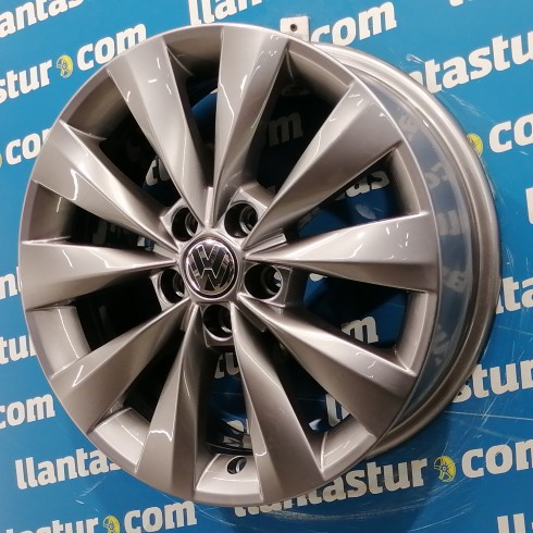 JUEGO DE LLANTAS ORIGINALES VOLKSWAGEN EN 16"