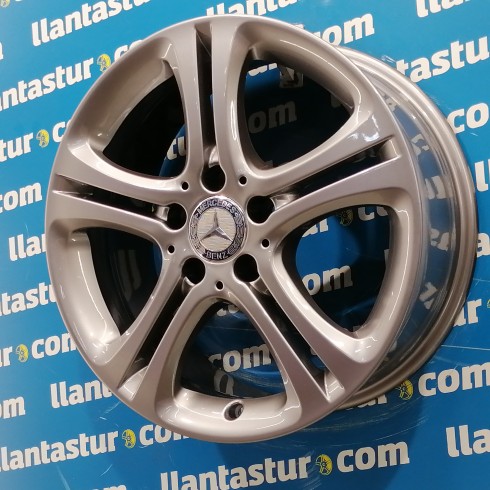 JUEGO DE LLANTAS ORIGINALES MERCEDES EN 17"
