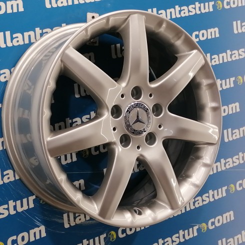 JUEGO DE LLANTAS ORIGINALES MERDECES EN 17"