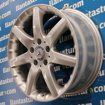 JUEGO DE LLANTAS ORIGINALES MERDECES EN 17"