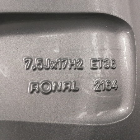 LLANTA SUELTA ORIGINAL AUDI EN 17" 8X0601025E