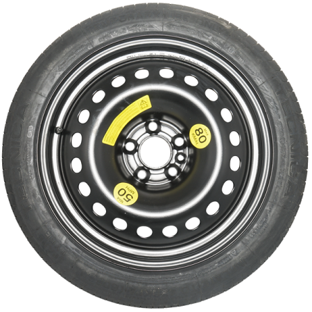 KIT RUEDA DE EMERGENCIA ACERO