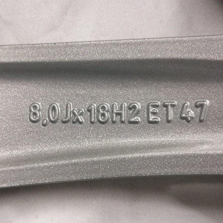 LLANTA SUELTA ORIGINAL AUDI EN 18" 8K0602025BT