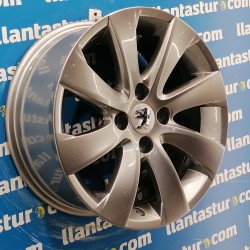 JUEGO DE LLANTAS ORIGINALES PEUGEOT EN 16" 2