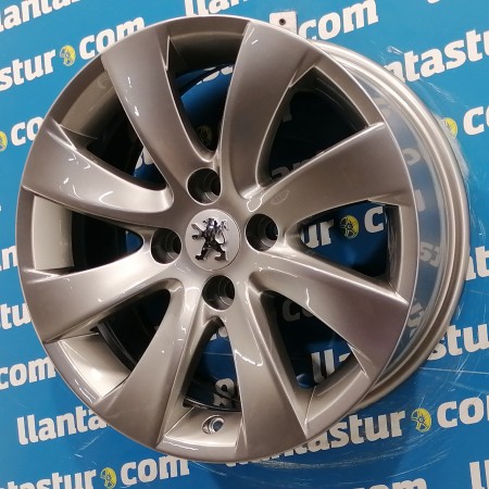 JUEGO DE LLANTAS ORIGINALES PEUGEOT EN 16"