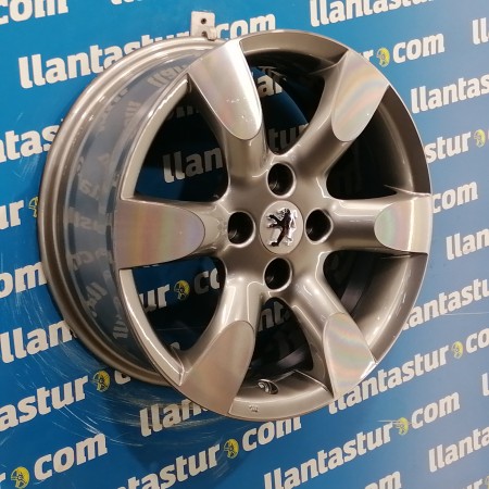 JUEGO DE LLANTAS ORIGINALES PEUGEOT EN 16"
