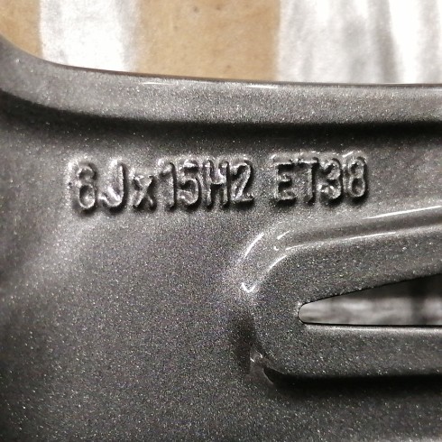 JUEGO DE LLANTAS ORIGINALES SEAT EN 15"