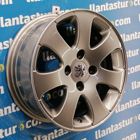 JUEGO DE LLANTAS ORIGINALES PEUGEOT EN 15"