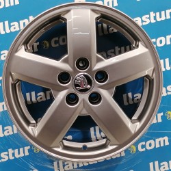 JUEGO DE LLANTAS ORIGINALES SKODA EN 15"