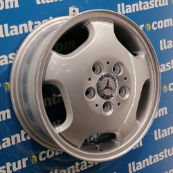 JUEGO DE LLANTAS ORIGINALES MERDECES EN 15" 2