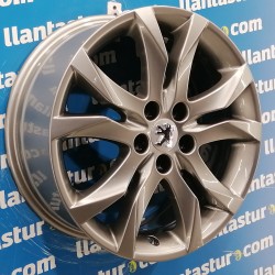 JUEGO DE LLANTAS ORIGINALES PEUGEOT EN 17" 2