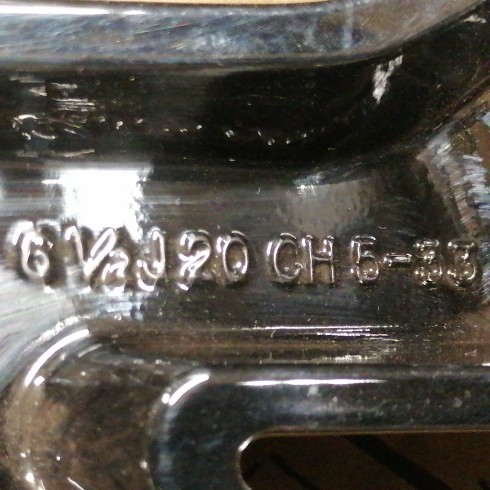 LLANTA SUELTA ORIGINAL RENAULT EN 20" 403000578R