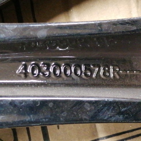 LLANTA SUELTA ORIGINAL RENAULT EN 20" 403000578R