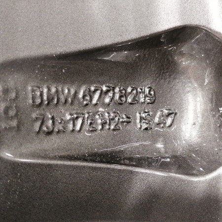 JUEGO DE LLANTAS ORIGINALES BMW EN 17" STYLE 256