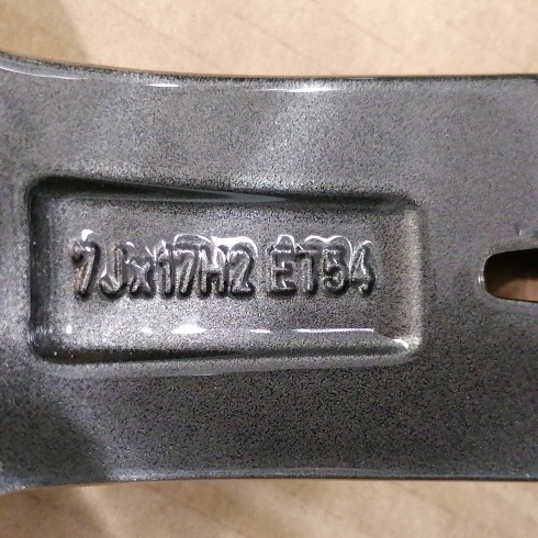 JUEGO DE LLANTAS ORIGINALES SEAT EN 17"