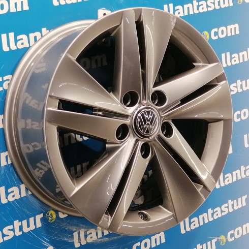 JUEGO DE LLANTAS ORIGINALES VOLKSWAGEN EN 16"