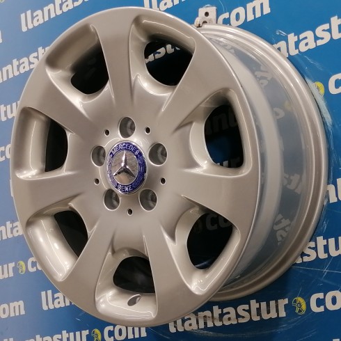 JUEGO DE LLANTAS ORIGINALES MERDECES EN 16"