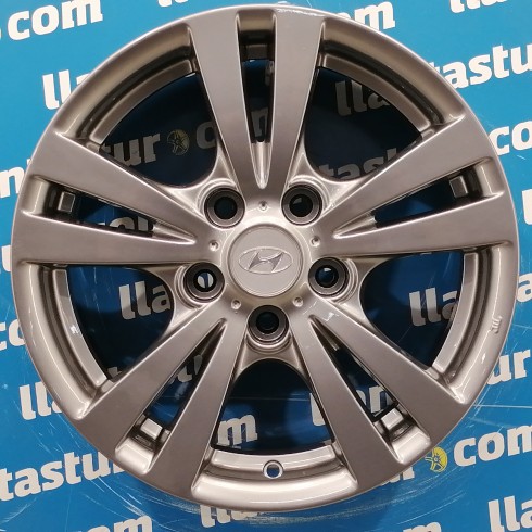 JUEGO DE LLANTAS ORIGINALES HYUNDAI EN 16"