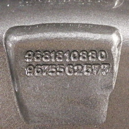 JUEGO DE LLANTAS ORIGINALES CITROEN EN 16"