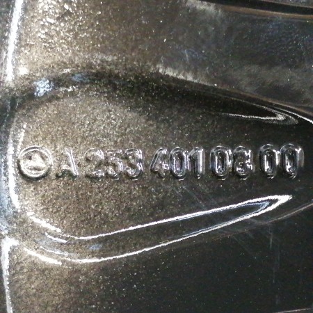 JUEGO DE LLANTAS ORIGINALES MERCEDES EN 18"