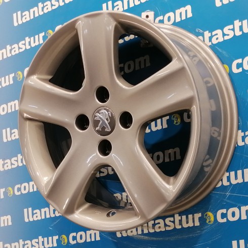 JUEGO DE LLANTAS ORIGINALES PEUGEOT EN 16"