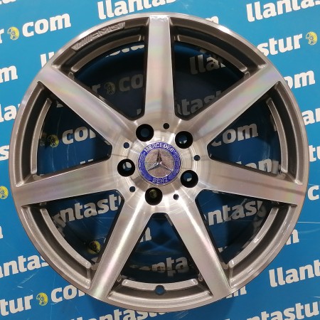 JUEGO DE LLANTAS ORIGINALES MERCEDES EN 18"
