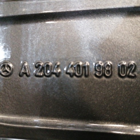 JUEGO DE LLANTAS ORIGINALES MERCEDES EN 18"