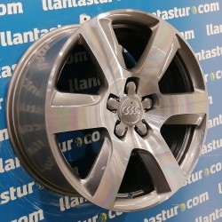 JUEGO DE LLANTAS ORIGINALES AUDI EN 17" 2