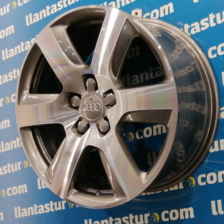 JUEGO DE LLANTAS ORIGINALES AUDI EN 17"