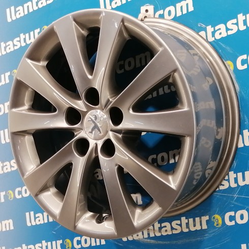 JUEGO DE LLANTAS ORIGINALES PEUGEOT EN 16"