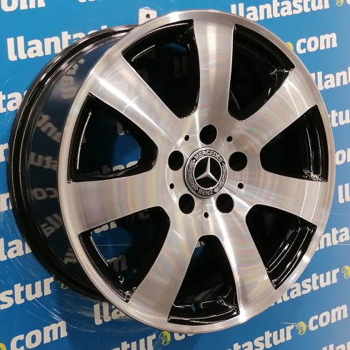 JUEGO DE LLANTAS ORIGINALES MERCEDES EN 17"