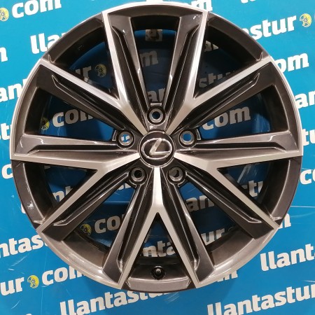 JUEGO DE LLANTAS ORIGINALES LEXUS EN 18"