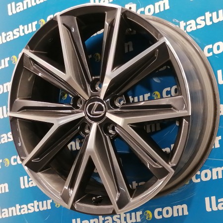 JUEGO DE LLANTAS ORIGINALES LEXUS EN 18"
