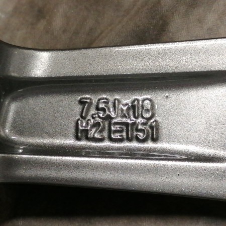 JUEGO DE LLANTAS ORIGINALES SEAT EN 18"