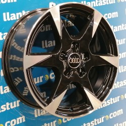 JUEGO DE LLANTAS ORIGINALES AUDI EN 17" 2