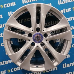 JUEGO DE LLANTAS ORIGINALES MERCEDES EN 17"