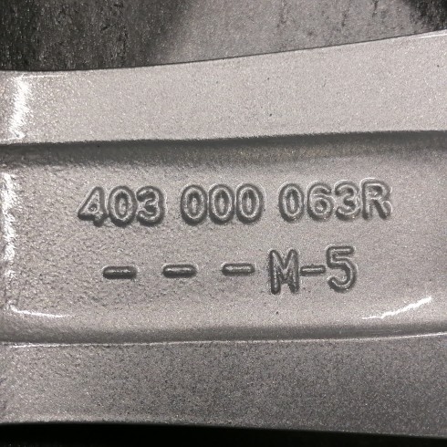 JUEGO DE LLANTAS ORIGINALES RENAULT EN 16"