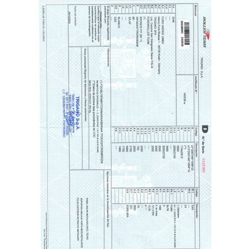 JUEGO DE LLANTAS ORIGINALES FORD EN 17"