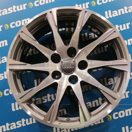 CONJUNTO DE JANTES ORIGINAIS AUDI DE 17"