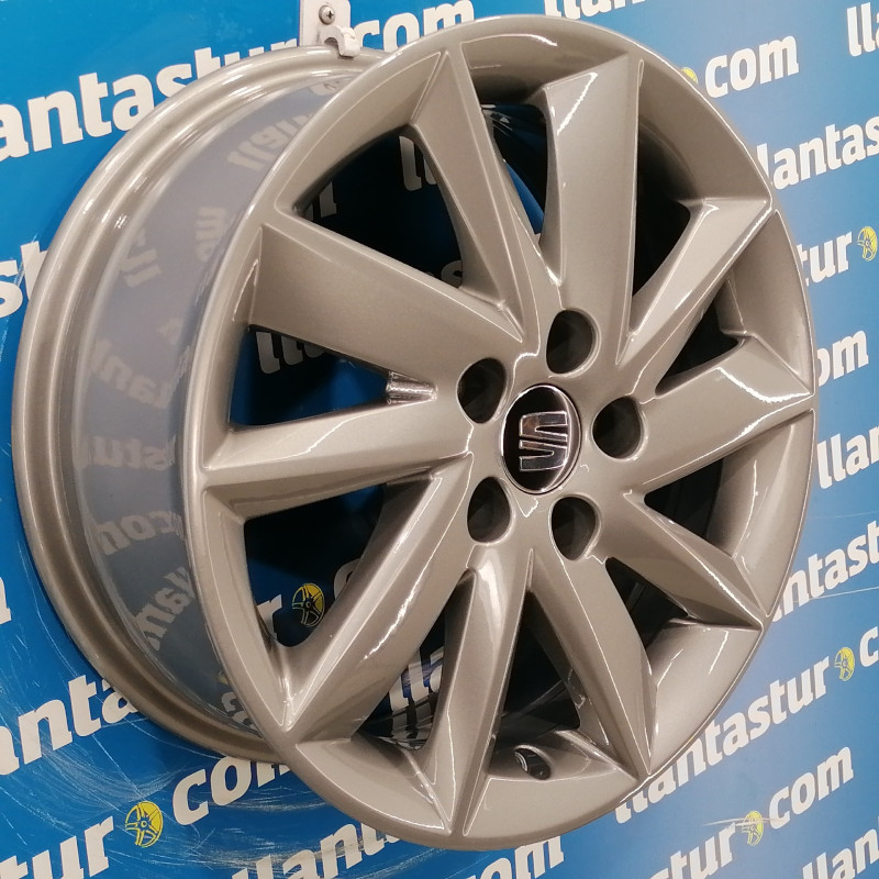 JUEGO DE LLANTAS ORIGINALES SEAT EN 15"