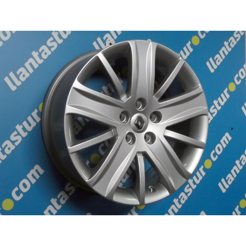 CONJUNTO DE JANTES ORIGINAIS RENAULT DE 17"