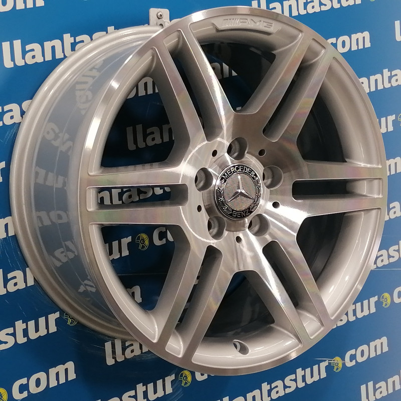 JUEGO DE LLANTAS ORIGINALES MERCEDES EN 17"